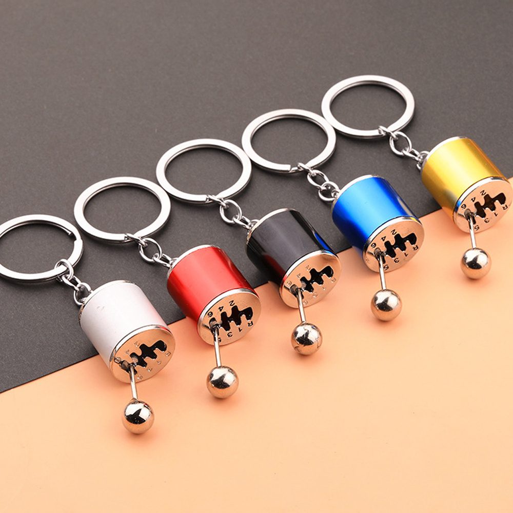 Custom logo auto part accessories key chain metal automotive car tire keychain with back card