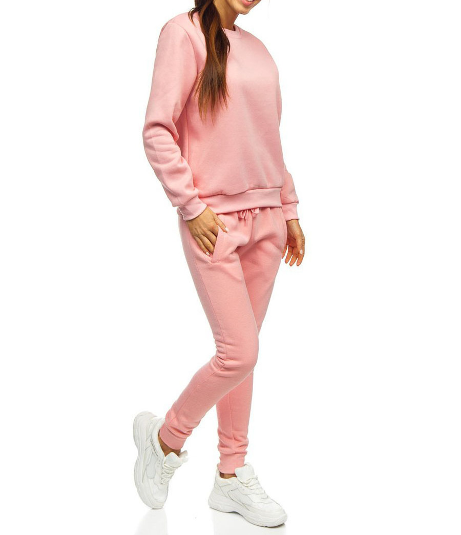 Hot Selling Track Suit 2 Piece  Womens Sweat suit Set, Sweat  Suits Set Pink Hoodies Women Sweatsuit