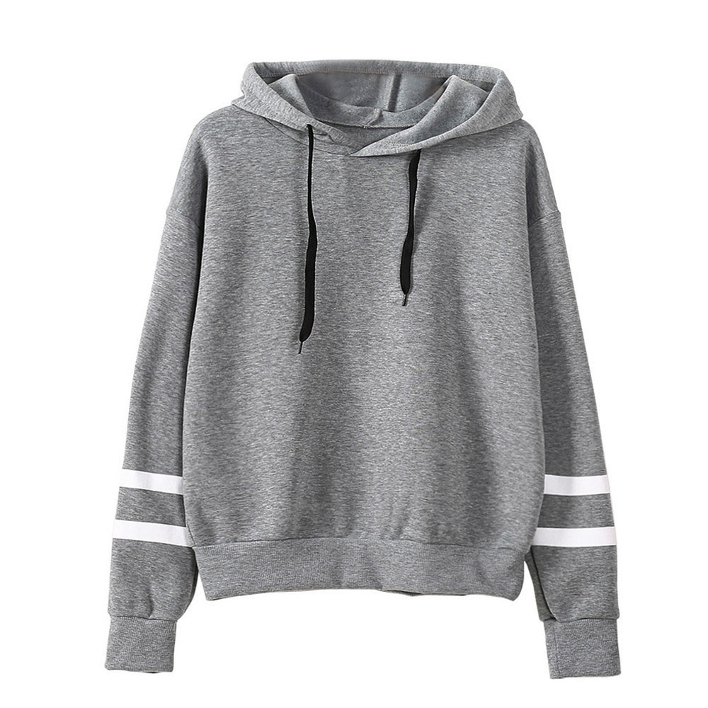 Men/Women Hoodie Red/White/Pink/Black/Green Sweatshirts Striped Hoodies Loose Long-sleeved Hooded Fleece Pullover