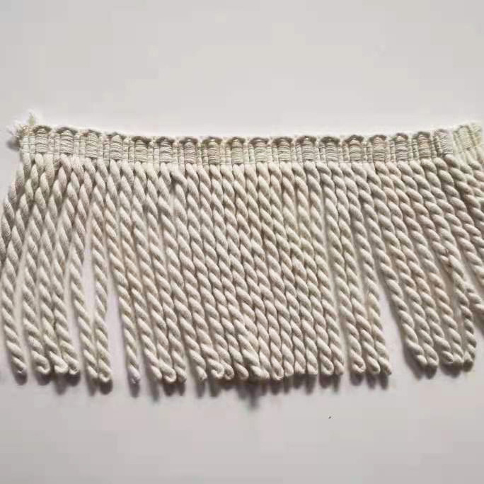 11CM cotton bullion fringe trim   Wholesale beach umbrella decorative accessories accessories tassel lace