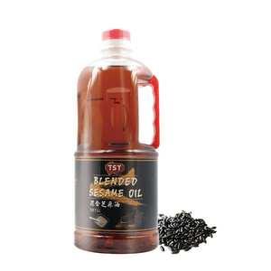 Bulk Supplier OEM Brand Cold Pressed Pure Cuisine Cooking Best Extract black Sesame Oil