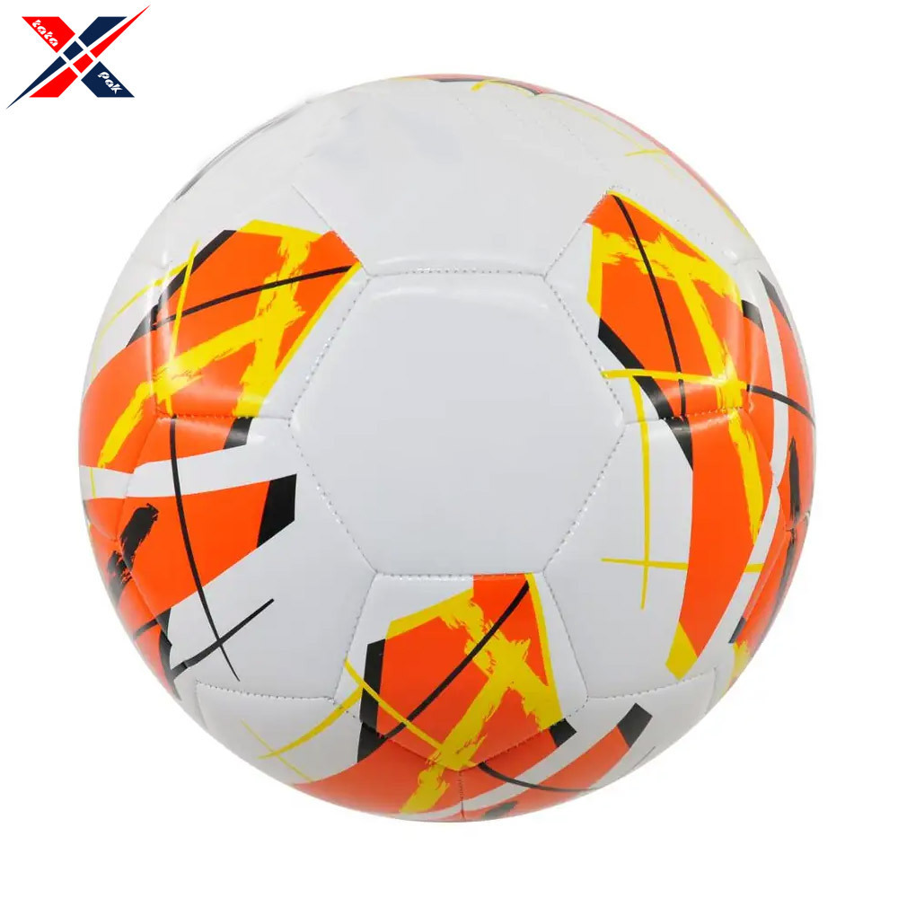 Make Your Own Newest PVC PU Soft Touch Leather Good Selling Indoor Outdoor Game Playing Football Soccer Balls