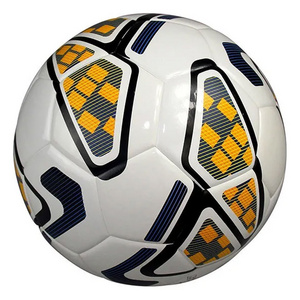 Size 5 Customized Logo Printing Soccer Ball Sports Used Best Top High Quality Thermally Match Training Football