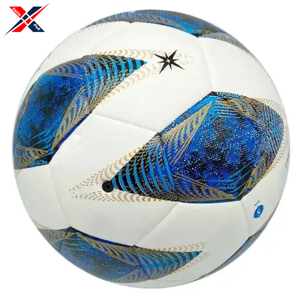 PU Thermal Bonded Custom Logo Match Football For Club Competition Soft Touch And High Durability Football Soccer Balls