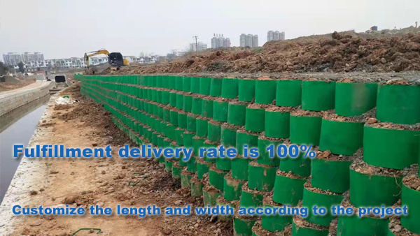 High quality great price  Slope protection HDPE geocell Honey combo system