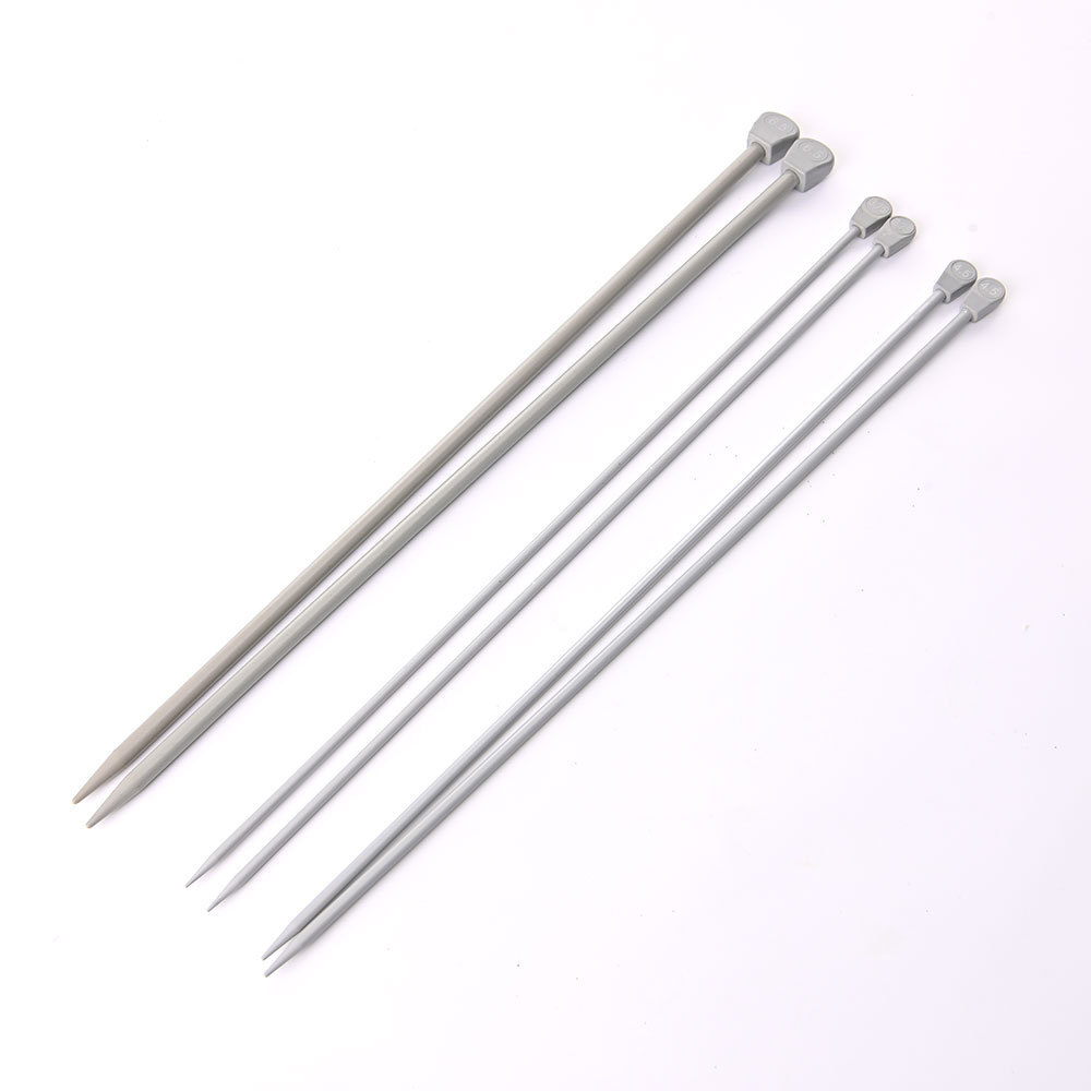 Custom Size Porcelain Lightweight Knitting Needles Straight Needle Kit