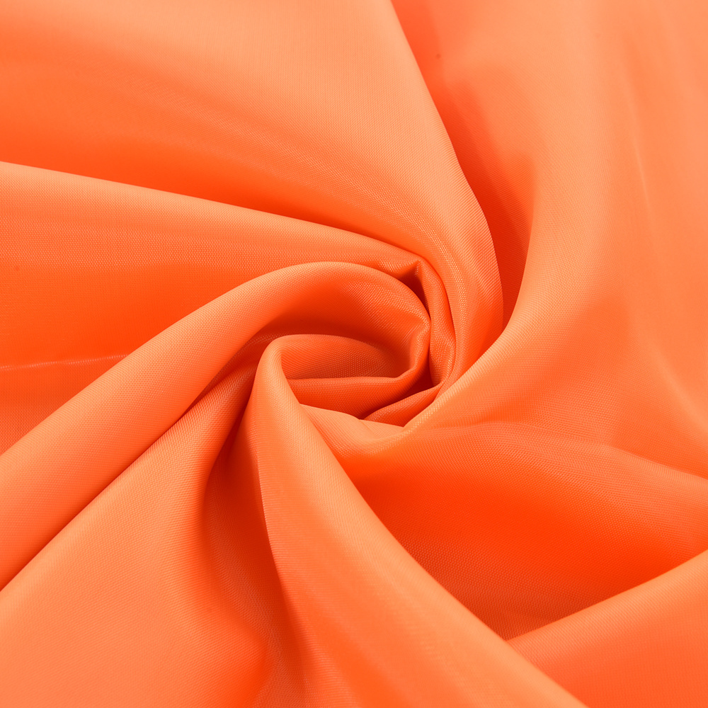 Polyester Handbag Lining Material Taffeta Fabric PA/ PU/ PVC Coating Yarn Dyed Color for Suiting