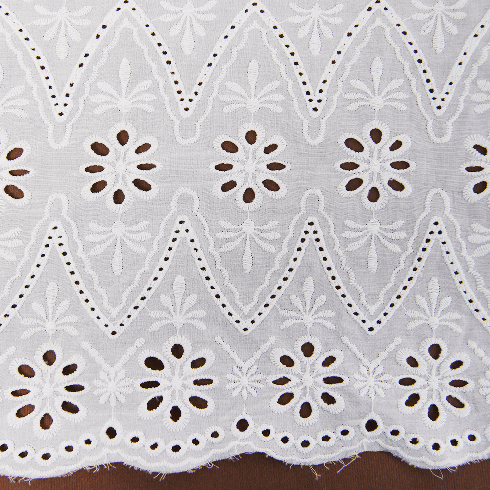 Factory Supply Cheap Price Cotton French Guipure Embroidery Lace Fabric