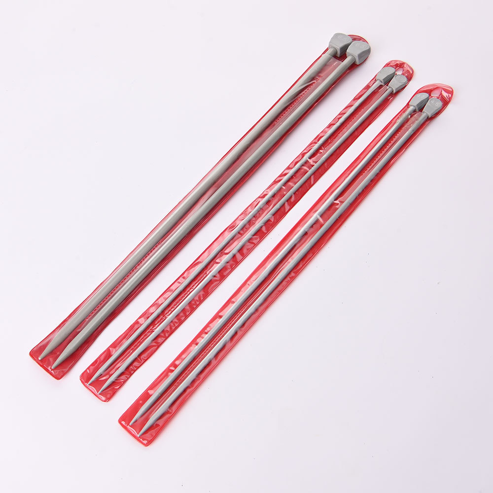 Custom Size Porcelain Lightweight Knitting Needles Straight Needle Kit