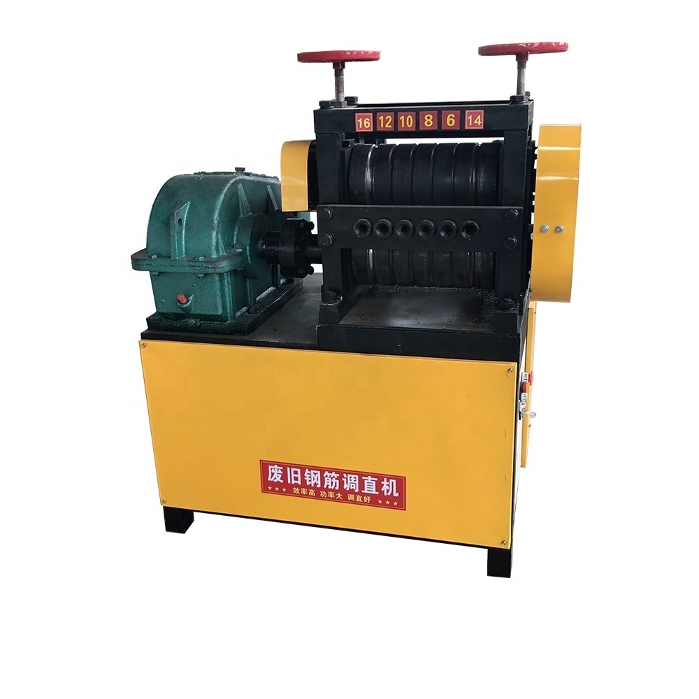 China Sale 40mm Wj-40 Steel Rebar Bender / Portable Rebar Bending Straightening Machine