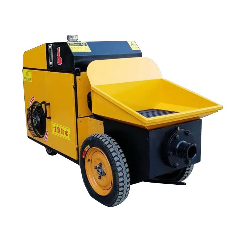 Tatooine Putzmeister Cifa Concrete Pumps 85kw Diesel Concrete Mixer Pump Trailer-mounted Concrete Pump