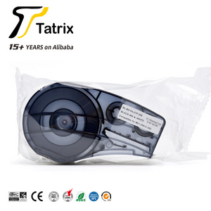 Tatrix M21-250-C-342 Black on white polyolefin Compatible Label Tape Cartridge for brady for BMP21 PLUS Label Printer tape