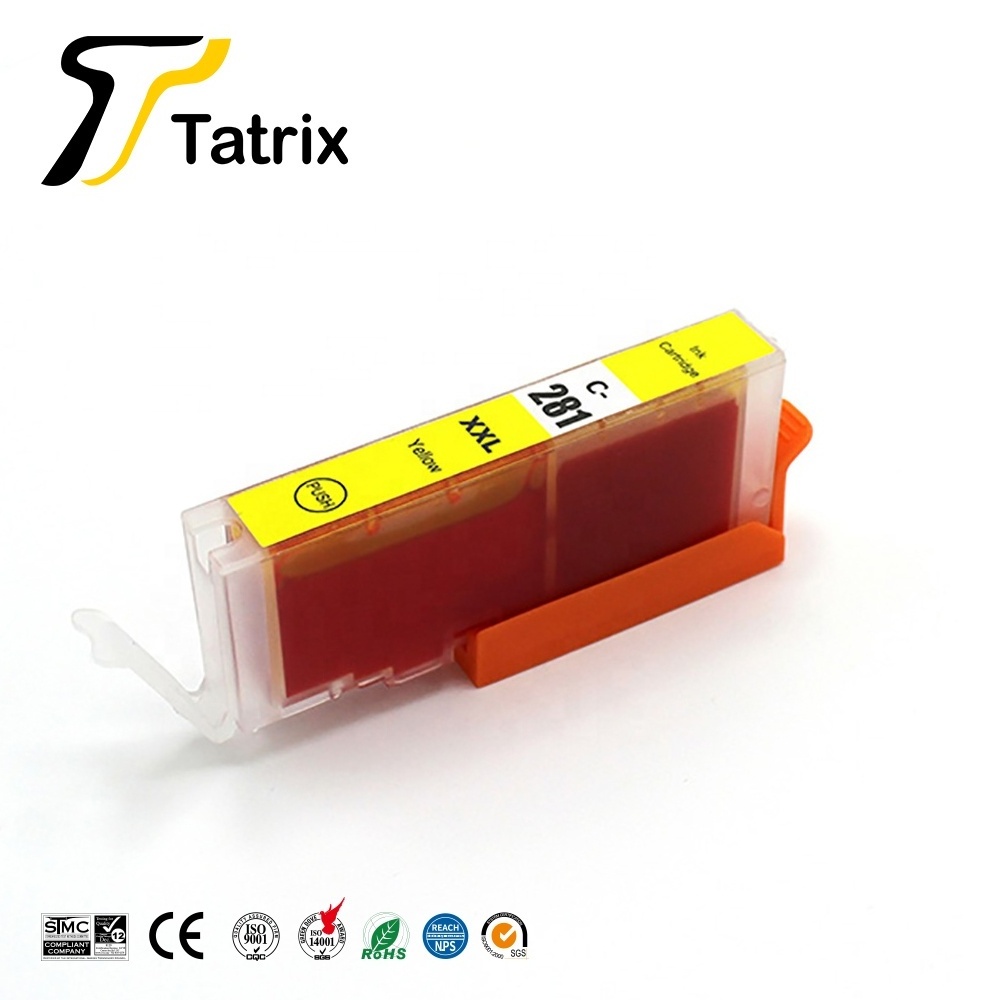 Tatrix RTS 280 PGI-280 PGI280 281 CLI-281 CLI281 Premium Color Compatible Inkjet Ink Cartridge for Canon PIXMA TS9120 TS8120