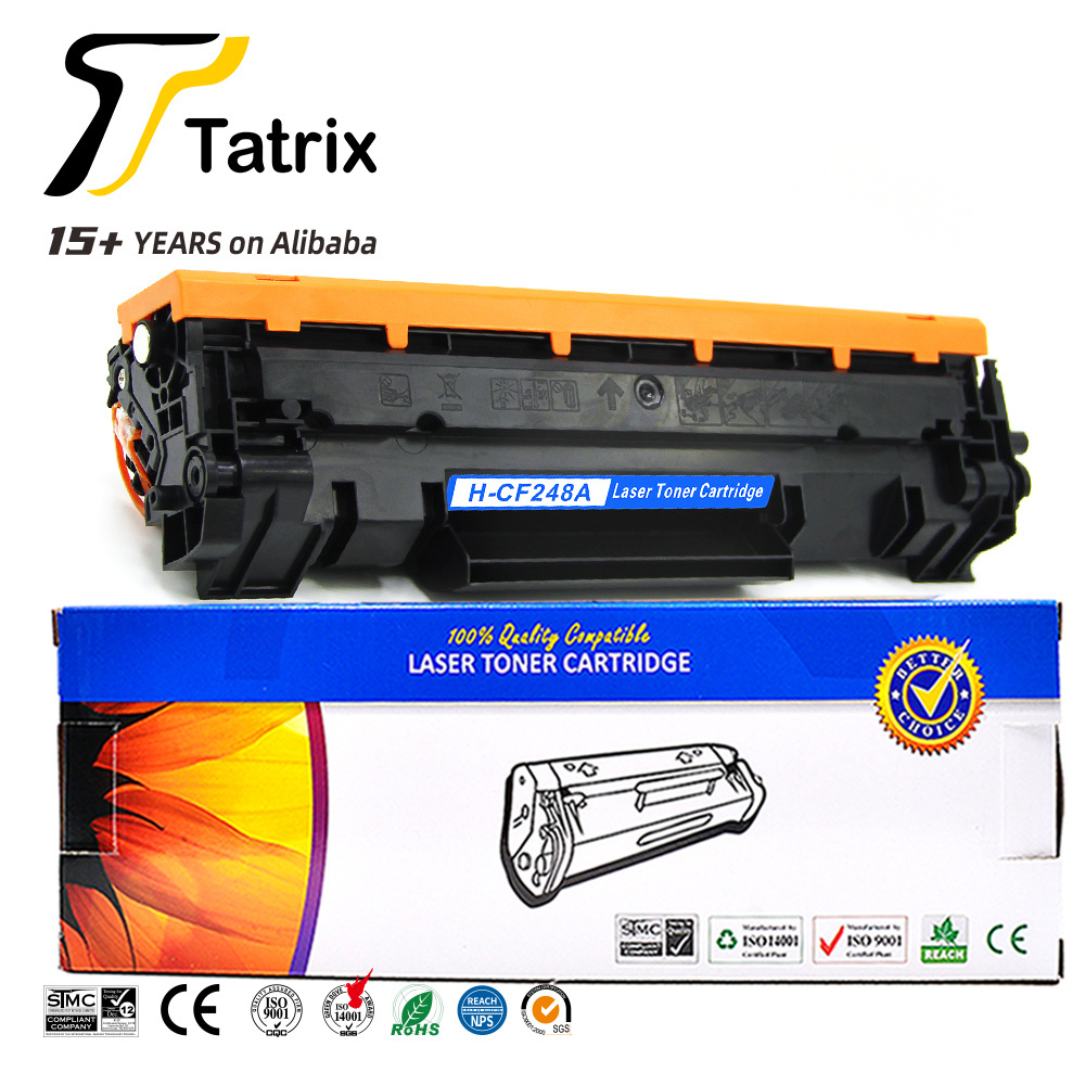 Tatrix RTS 48A CF248A toner cartridge  CF248 CF 248A Compatible Laser Black Toner Cartridge for HP Laserjet Pro M15w Printer