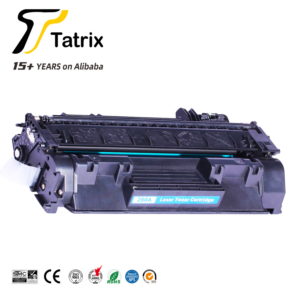 Tatrix 280A CF280A CF280 80A toner Premium Compatible Laser Black Toner Cartridge for HP Printer LaserJet Pro 400 M401a. CF280A