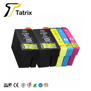 Tatrix 252 T252 252XL T252XL T2541XXL Premium Color Compatible Ink Cartridge for Epson WorkForce WF-7610 WF-7620 Printer