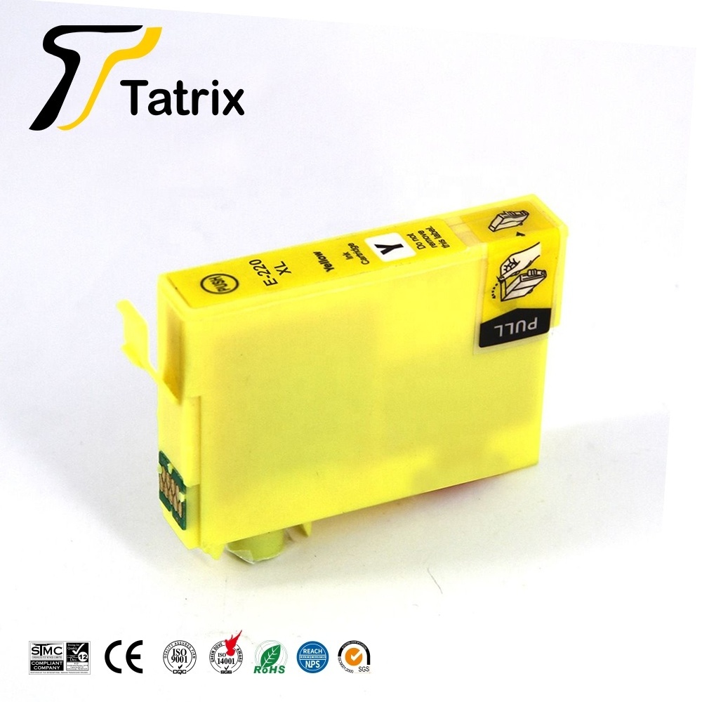 Tatrix for epson 202xl ink cartridges T220XL Premium Color Compatible Printer Inkjet Ink Cartridge for Epson WF 2650 2750 XP 420