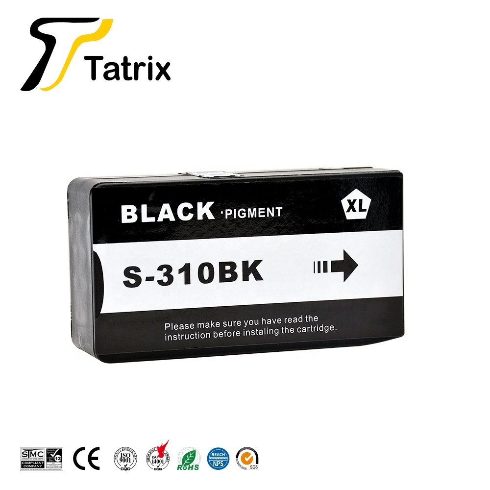 Tatrix S-310 Ink-310 INK-K310 INK-C310 INK-M310 INK-Y310 Remanufactured Ink Cartridge for Samsung SL-J352x J3560 J3570