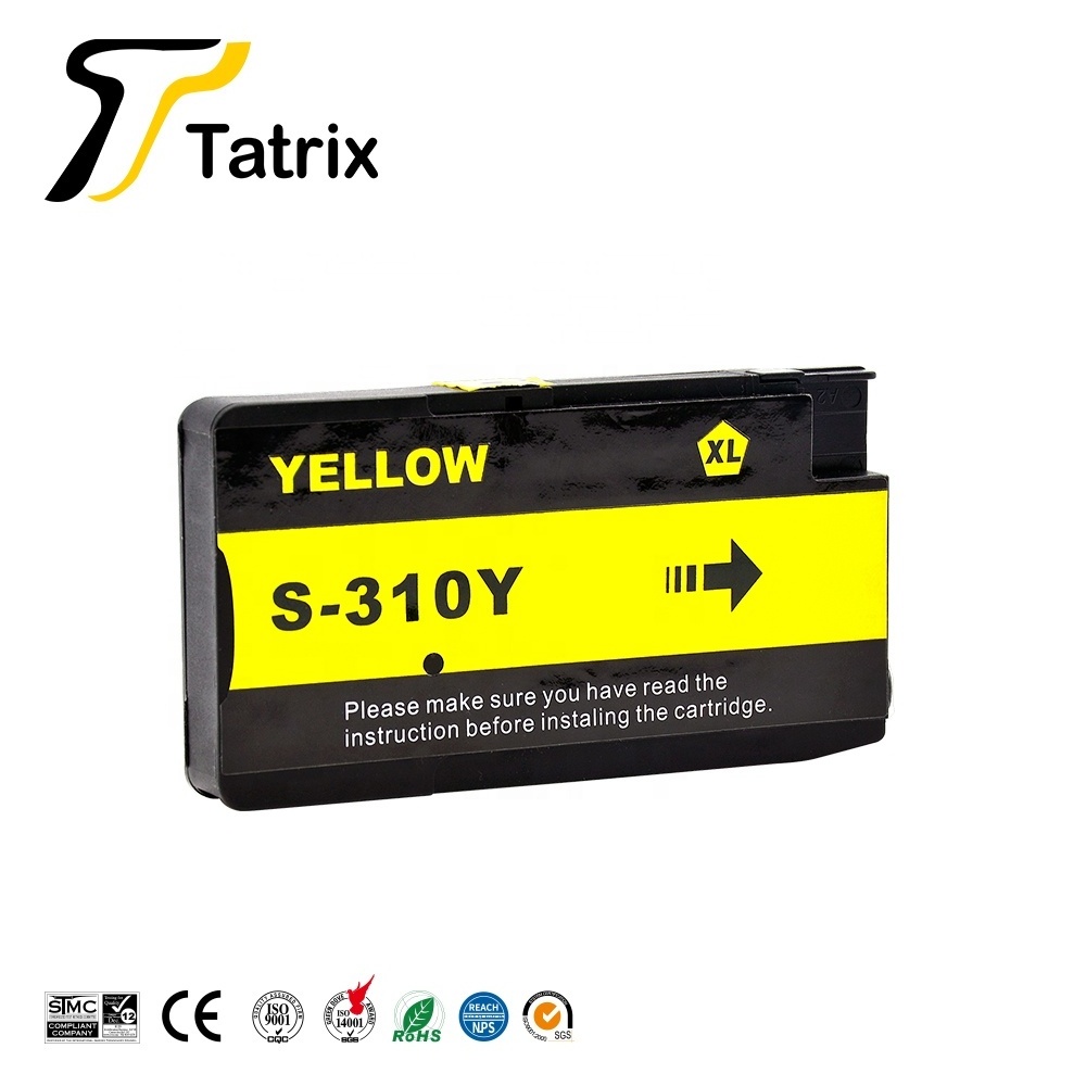 Tatrix S-310 Ink-310 INK-K310 INK-C310 INK-M310 INK-Y310 Remanufactured Ink Cartridge for Samsung SL-J352x J3560 J3570