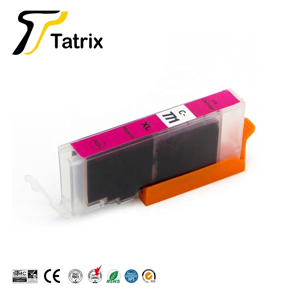 Tatrix PGI-770 CLi-771 PGI-770XL PGI770 CLI-771XL CLI771 Compatible Printer Ink Cartridge for Canon PIXMA MG5770 MG6870 MG7770