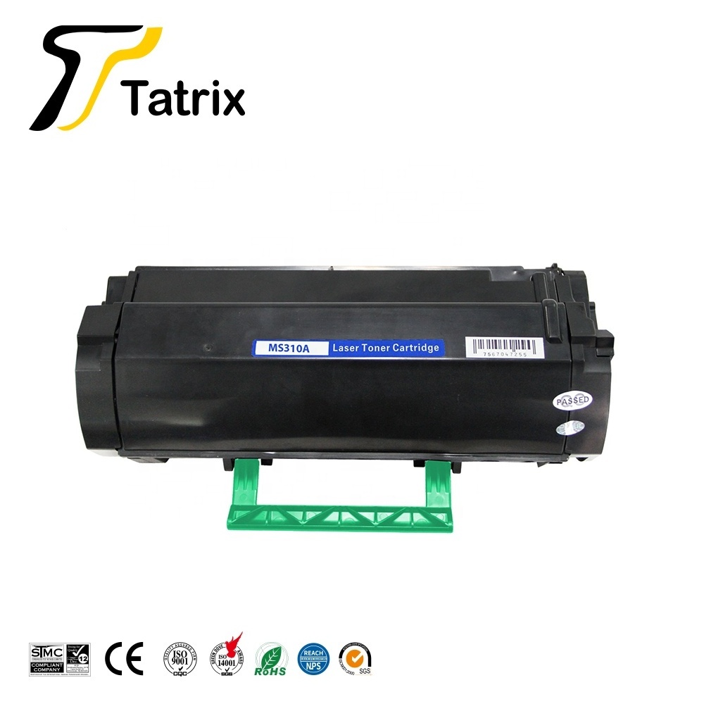 Tatrix ms310a toner 50F1000 toner cartridge 50F2000  50F3000  50F4000 Compatible Laser Black Toner Cartridge for Lexmarks MS310