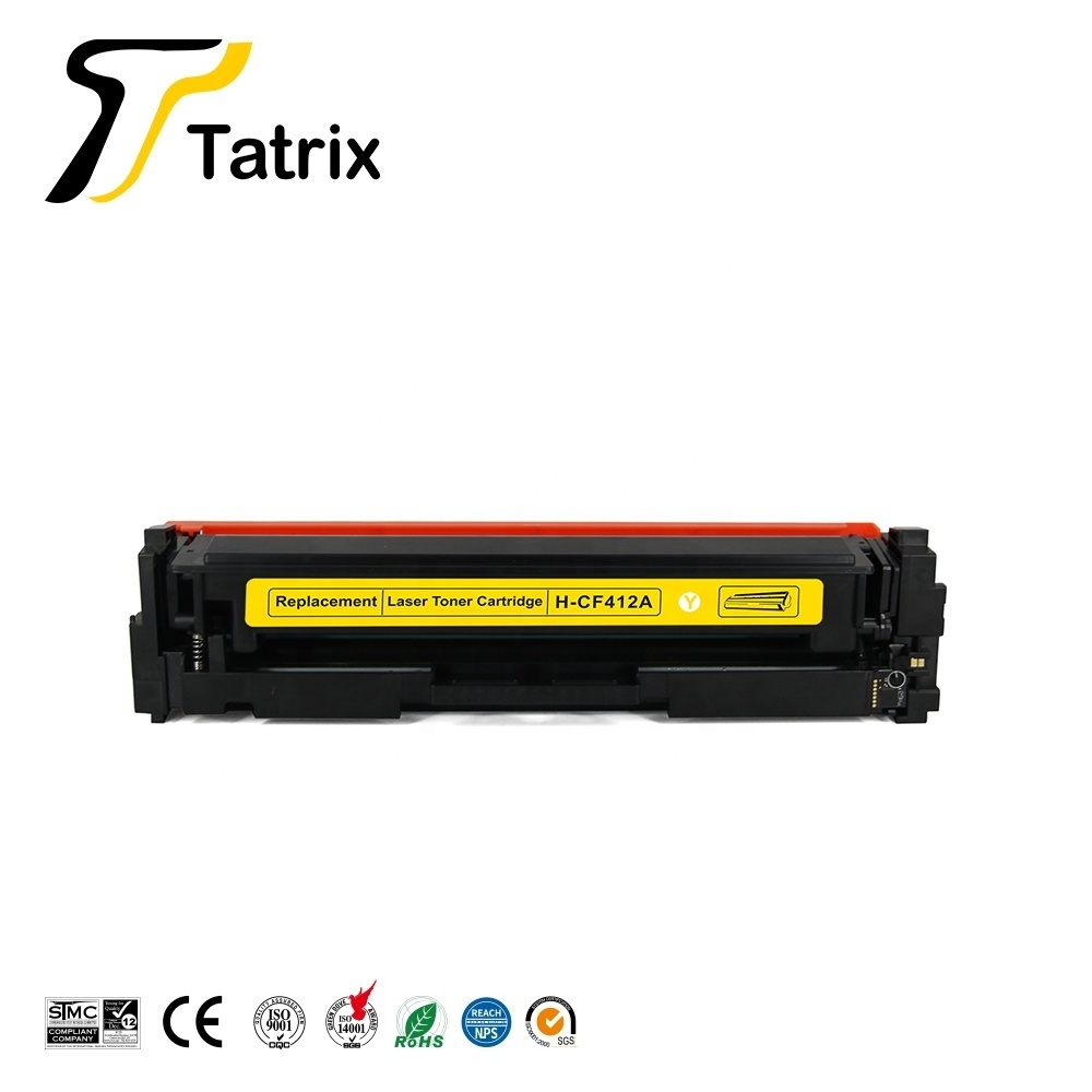 Tatrix CF410 CF410A  toner Compatible Laser Color Toner Cartridge 410A CF410A CF411A CF412A CF413A for HP Printer M452dw M452nw