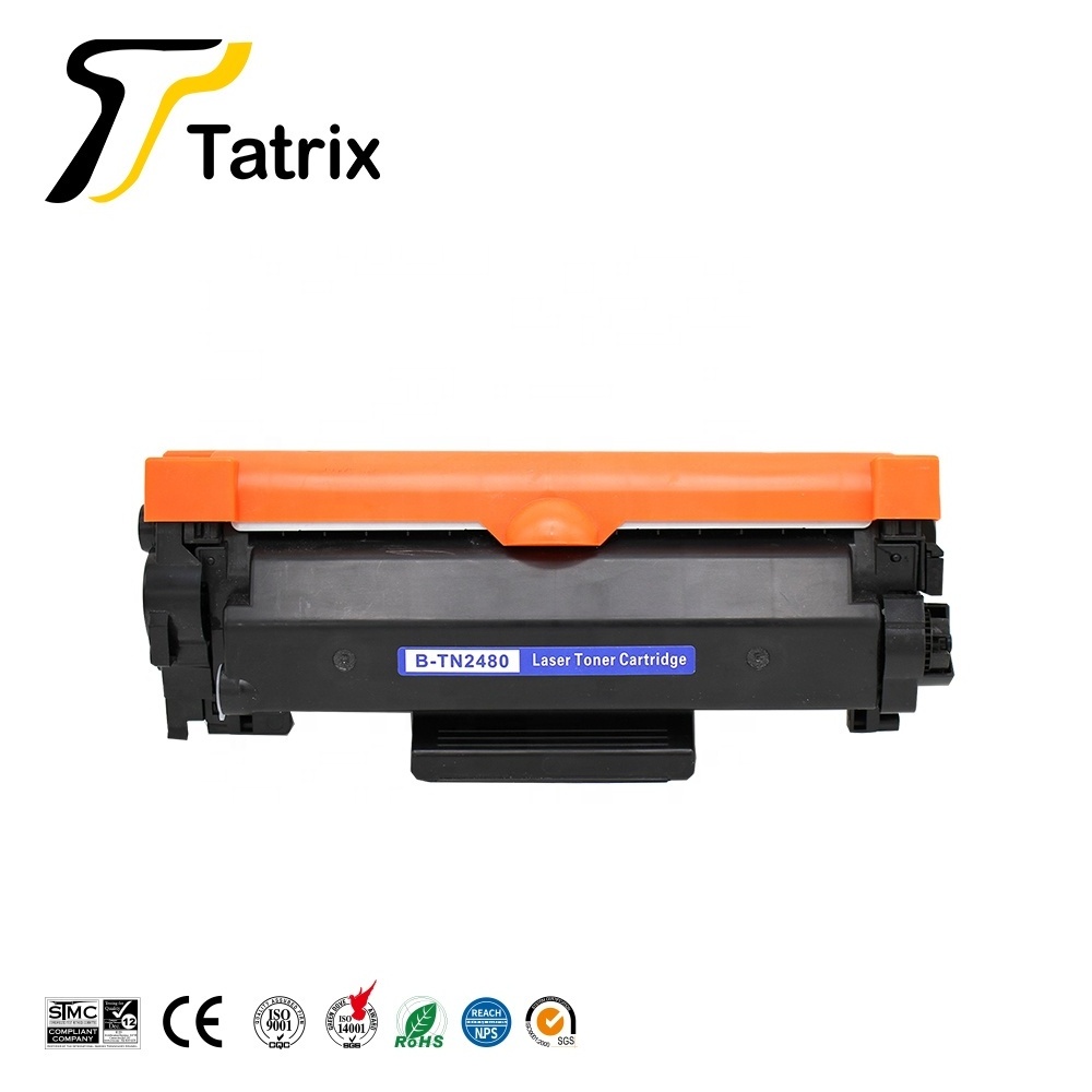 Tatrix TN-2480 TN2480 toner cartridge Premium Compatible Laser Black Toner Cartridge for Brother Printer DCP-L2550DW MFC-L2750DW