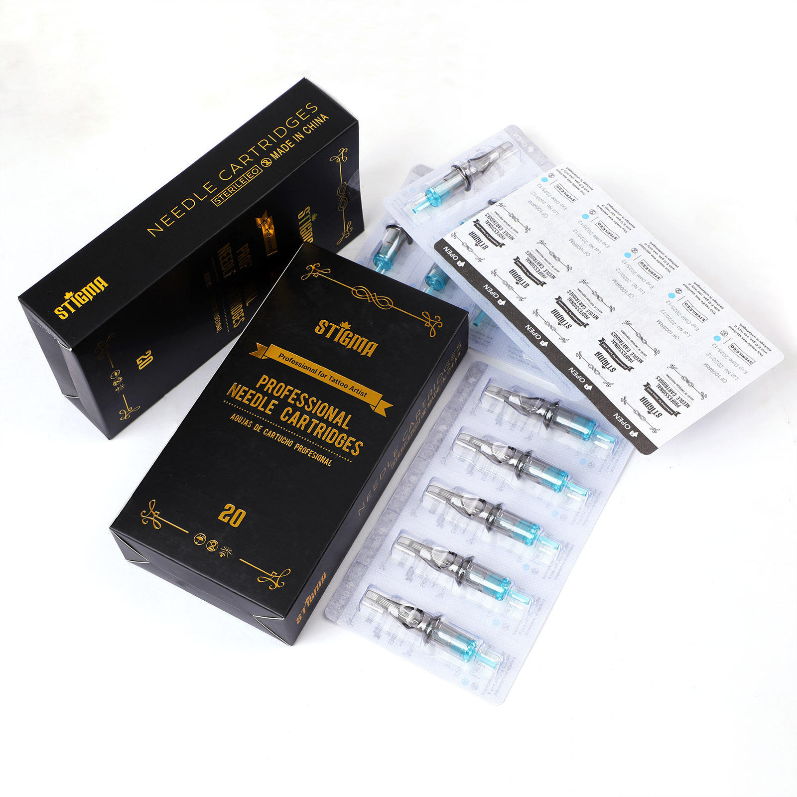 Stigma Private Label Premium Best Quality Permanent Makeup Tattoo Cartridge OEM Tattoo Needles