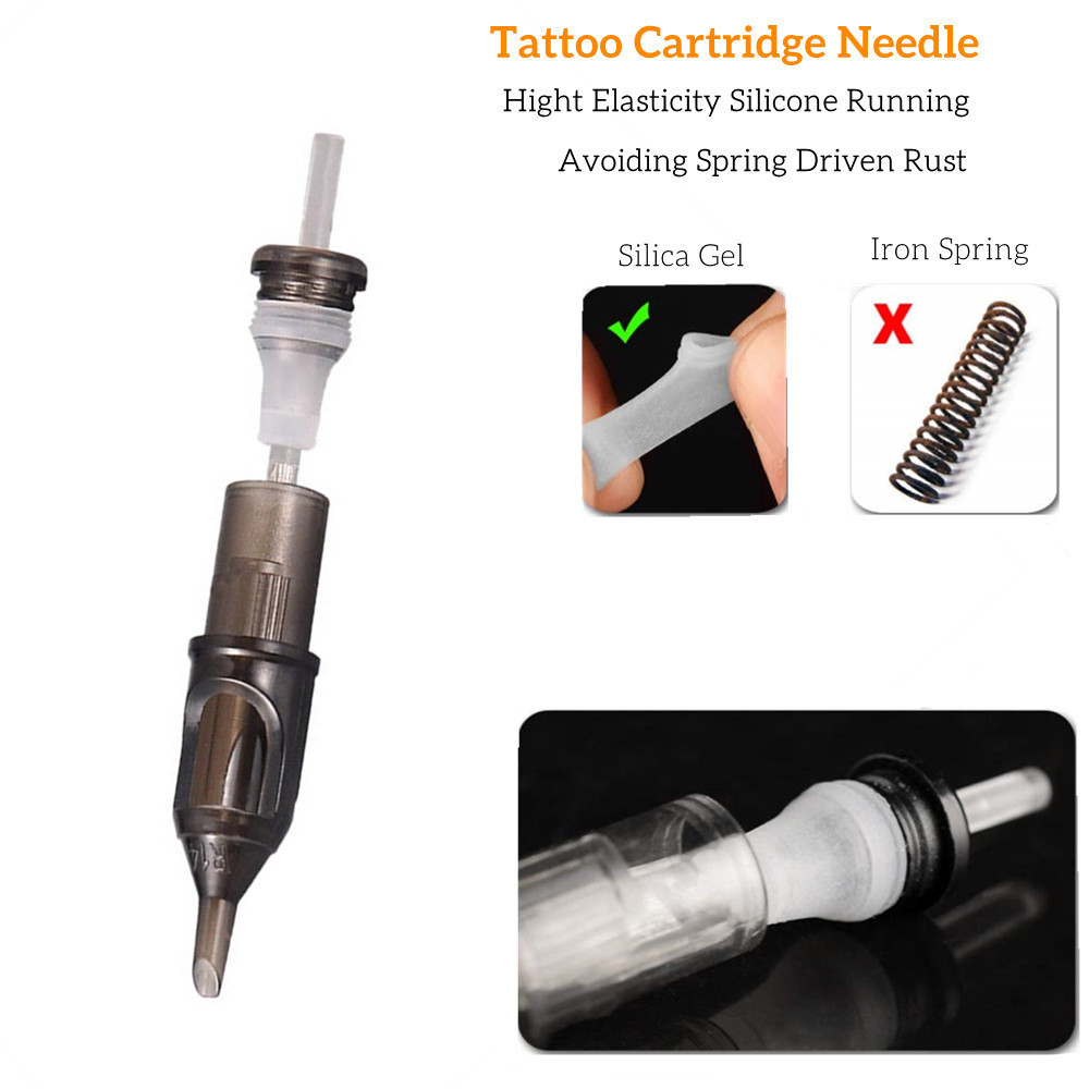 Factory Directly Supply Electric tattoo Pen Replacement Heads Needles tattoo needle kwadroni cartridge disposable