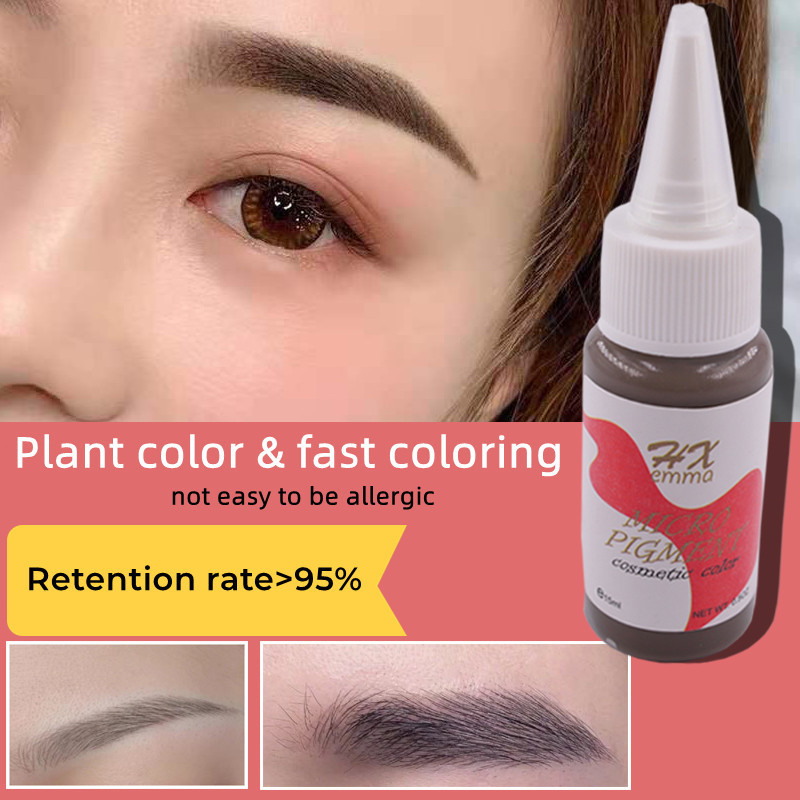 Biotek Organic semi permanent makeup Pigment Ink For eyebrow Lip Microblading Camouflage Pigment