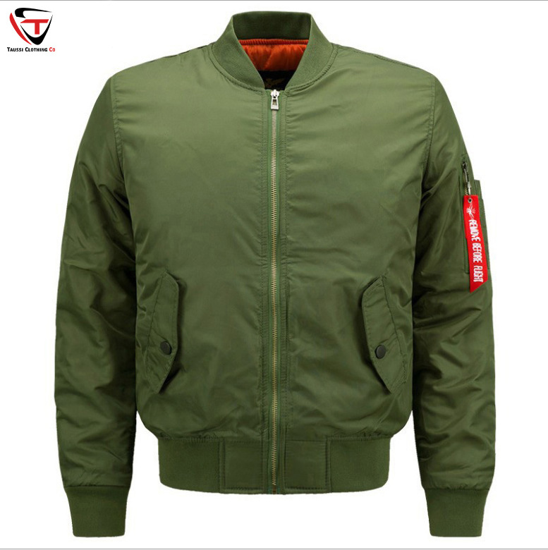 Wholesale new design style hot sale high quality winter jackets custom men's bomber jacket