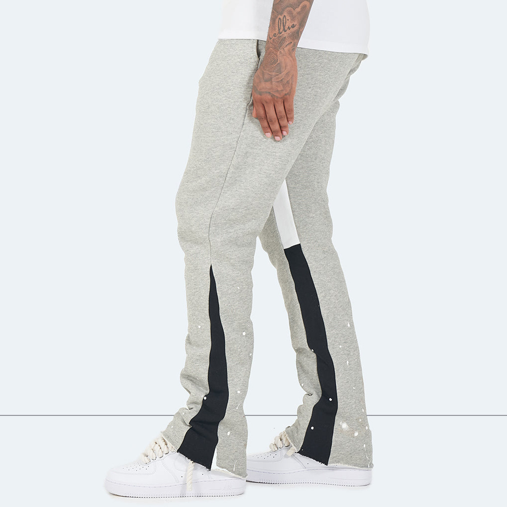 2024 Custom Mens Jogging Streetwear Pants Flare Cargo Pants Men Boot Cut Sweat Pants