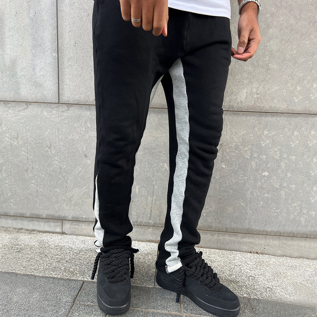 2024 Custom Mens Jogging Streetwear Pants Flare Cargo Pants Men Boot Cut Sweat Pants