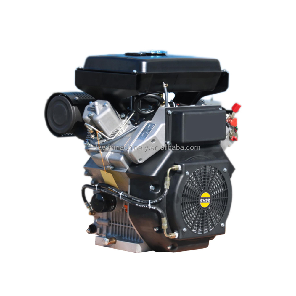 2V92F(E)High power weifang huasheng used cat 1006 diesel v twin engine