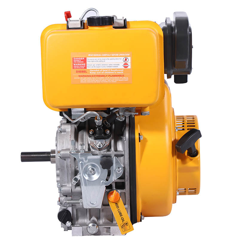 TAVAS Excalibur Small 186f Electric Start Single Cylinder 10hp Diesel Engine Cylinder Motor Diesel Machinery Engines