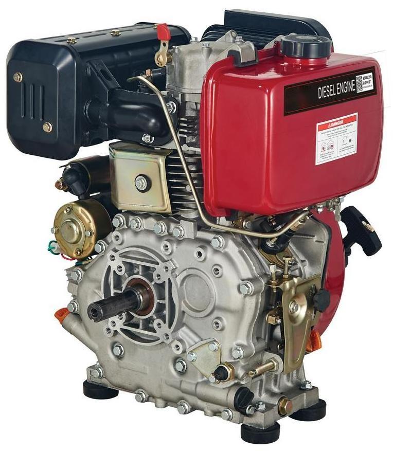 4-Stroke Air Cooled 178F/Fa Portable Diesel Engine Single Cylinder