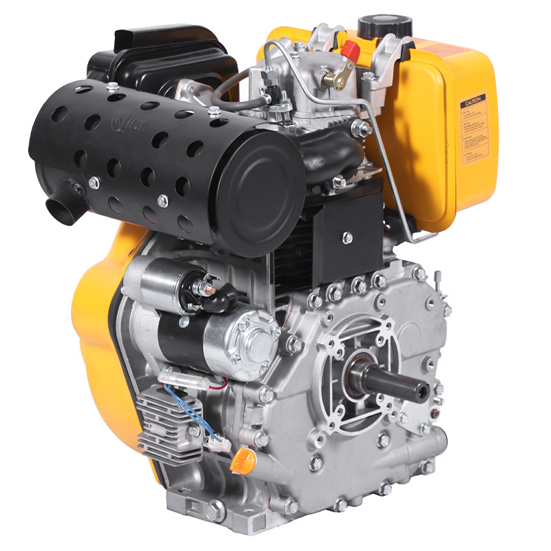 TAVAS Excalibur Small 186f Electric Start Single Cylinder 10hp Diesel Engine Cylinder Motor Diesel Machinery Engines