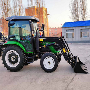 compact dozer farming 40 HP 50 HP 55 HP 4 W D farm tractors and tractor front end loader made in china by TAVOL