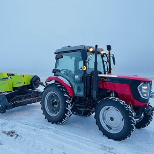 TAVOL  best tractor with front end loader for sale 90 hp  tractors for  four wheel diesel farming machine tractor