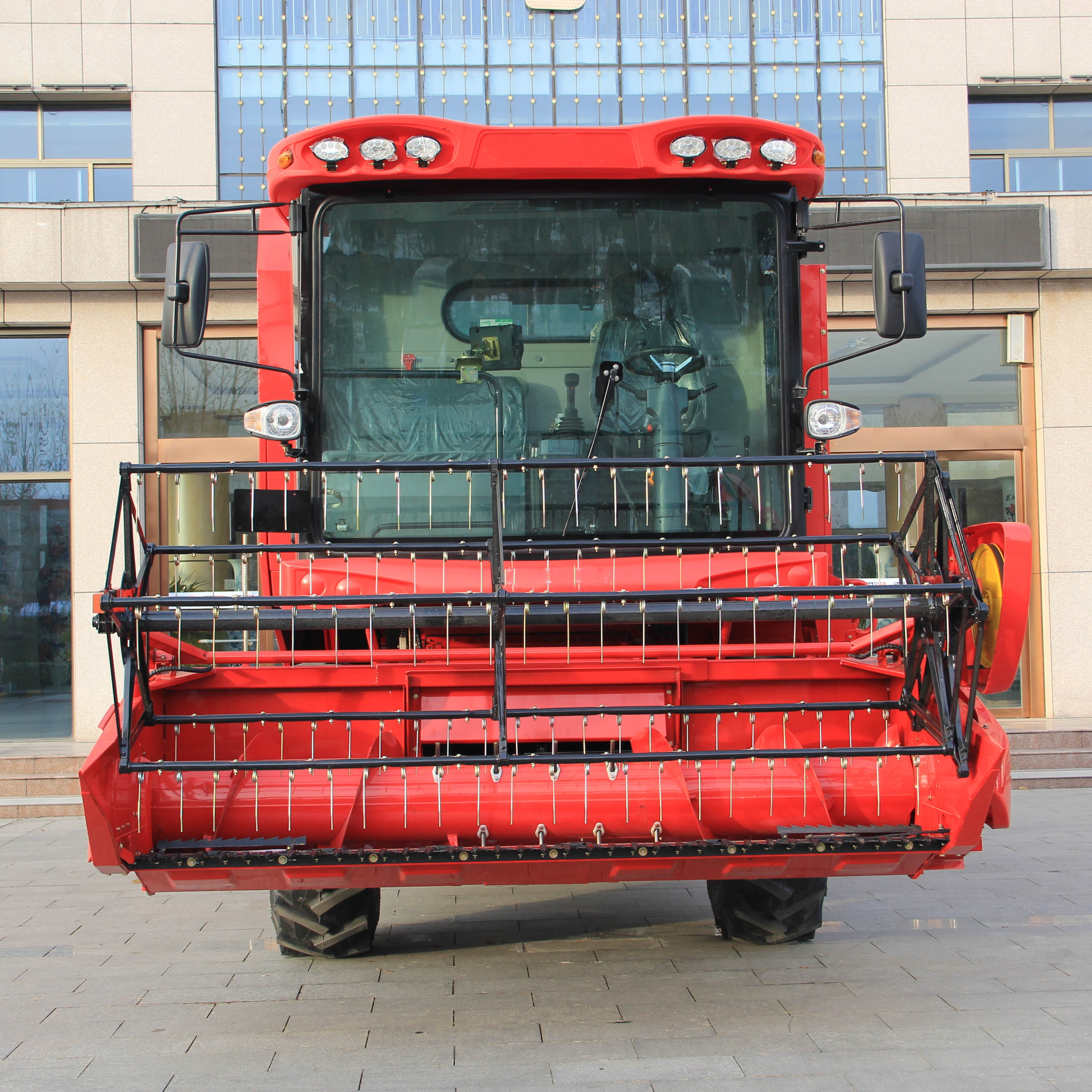 High quality mini combine silage harvester rice sugarcane small wheat olive bean mini harvesting machine