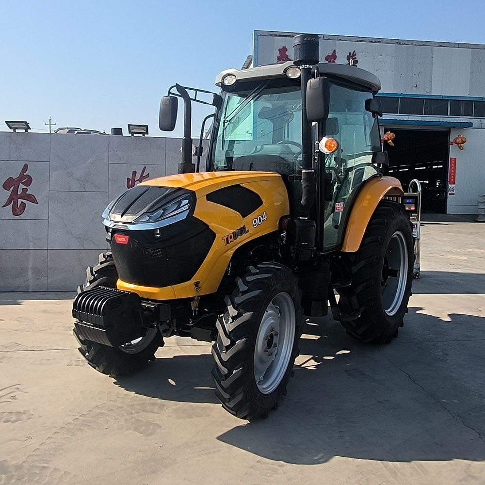 CE Certificate tractor price 2023 new design Farm Wheel Tractor 4X4 agriculture 90hp tractors for agriculture