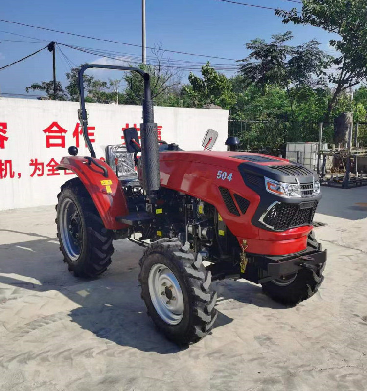 TAVOL agriculture equipment traktor 4wd 50hp farm wheel agri tractor for sale made in china