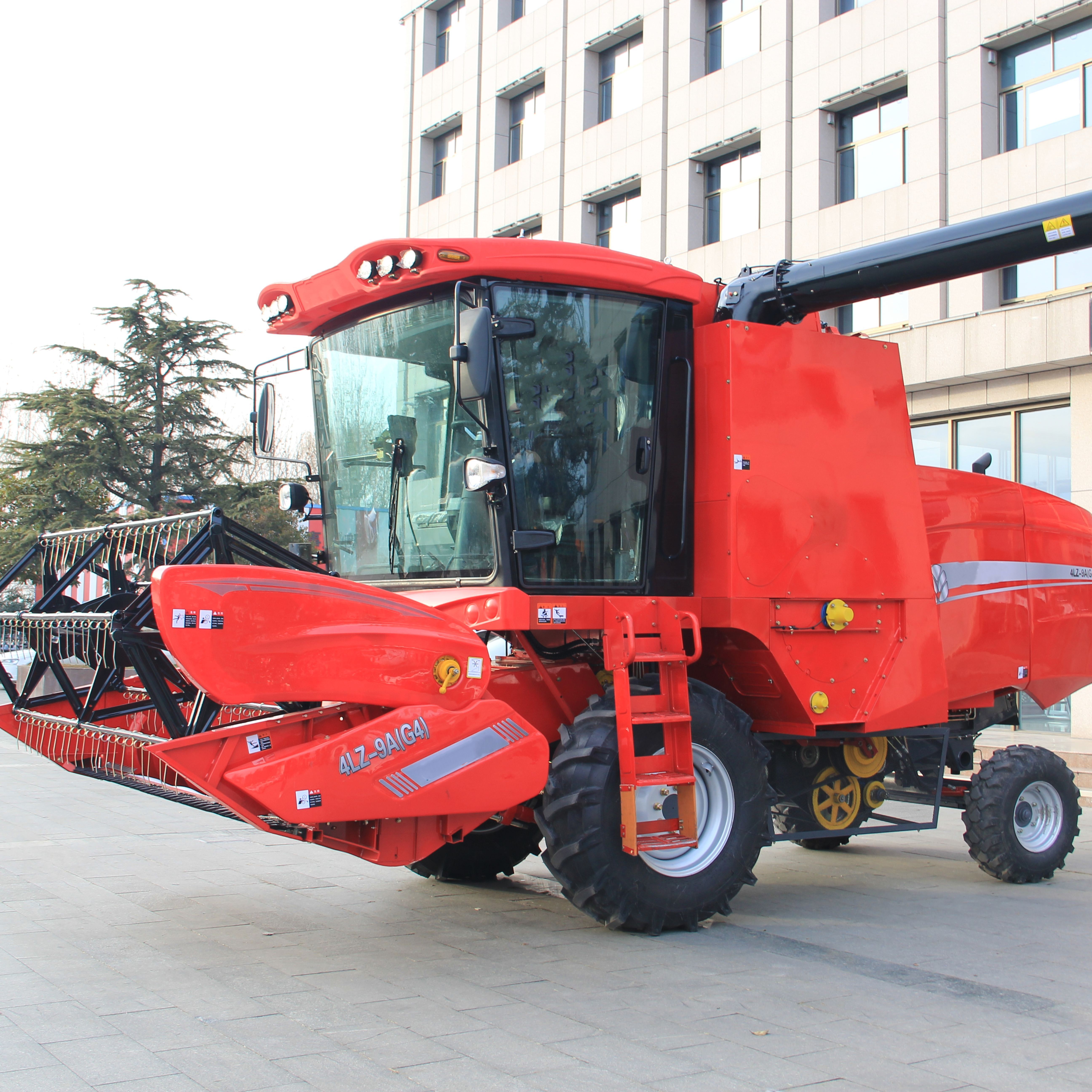 High quality mini combine silage harvester rice sugarcane small wheat olive bean mini harvesting machine