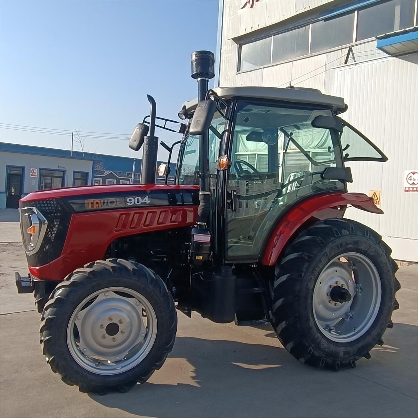 TAVOL  best tractor with front end loader for sale 90 hp  tractors for  four wheel diesel farming machine tractor