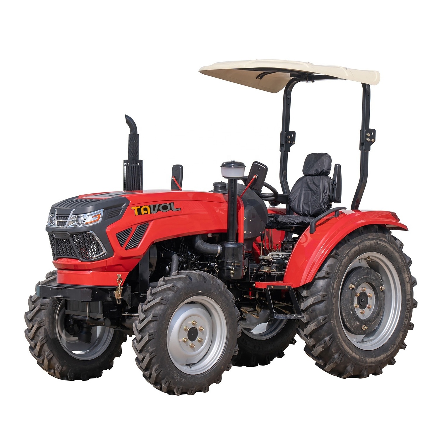 TAVOL agriculture equipment traktor 4wd 50hp farm wheel agri tractor for sale made in china