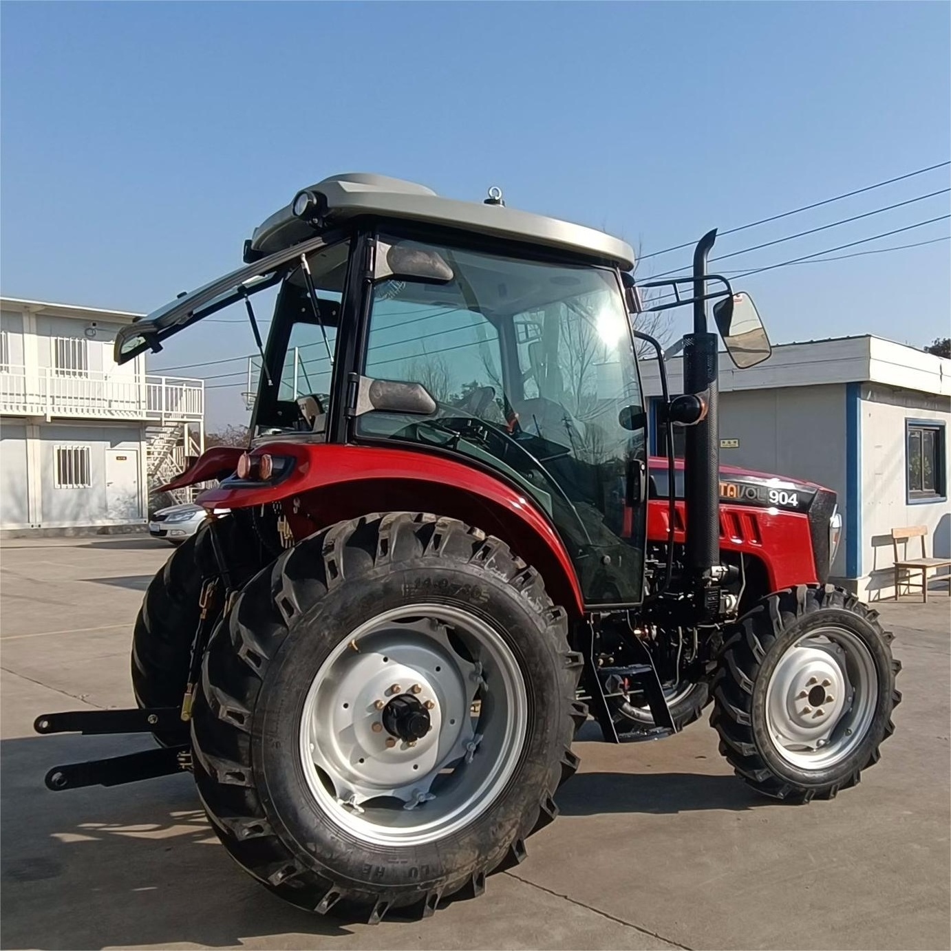 TAVOL  best tractor with front end loader for sale 90 hp  tractors for  four wheel diesel farming machine tractor