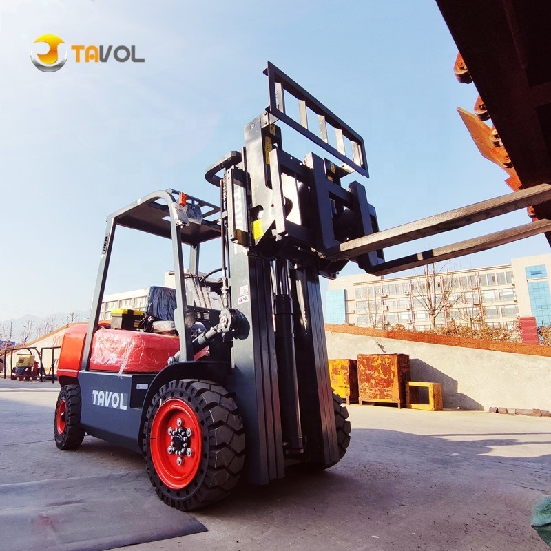 High Quality New 5 6 7 8.5 10 Ton Counterbalance Diesel Forklift for Factory Wholesale Price