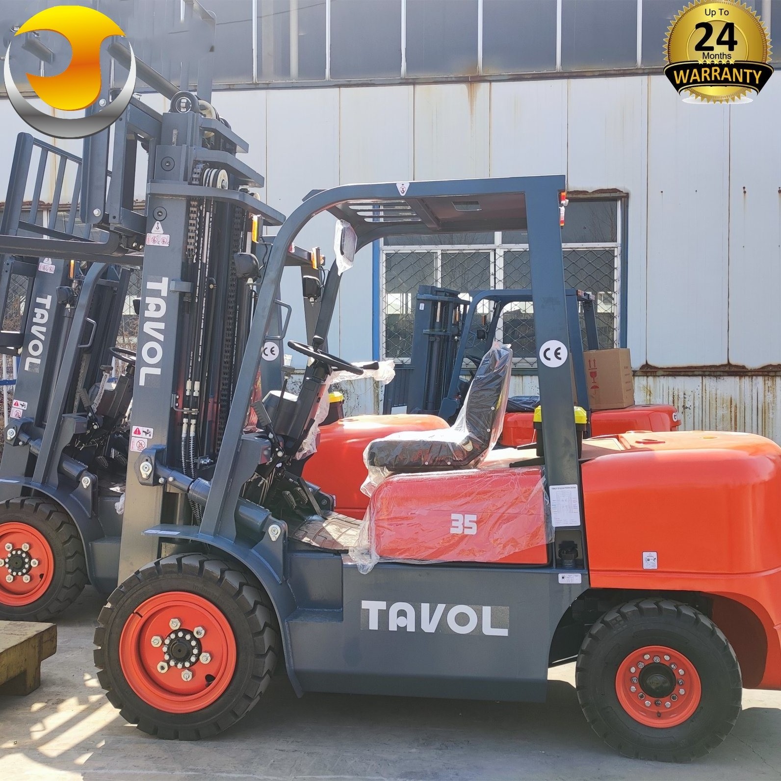 High speed forklift trucks diesel LPG loader widely used handing factory