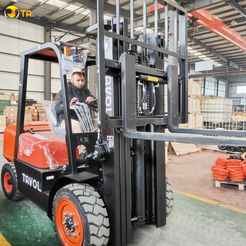 High speed forklift trucks diesel LPG loader widely used handing factory