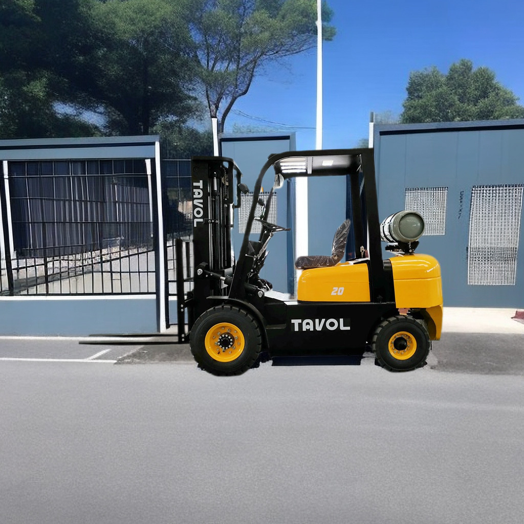 2024 new design LPG forklift gasoline with Side shift and Fork position  rack unit stacking rack forklift pallet storage